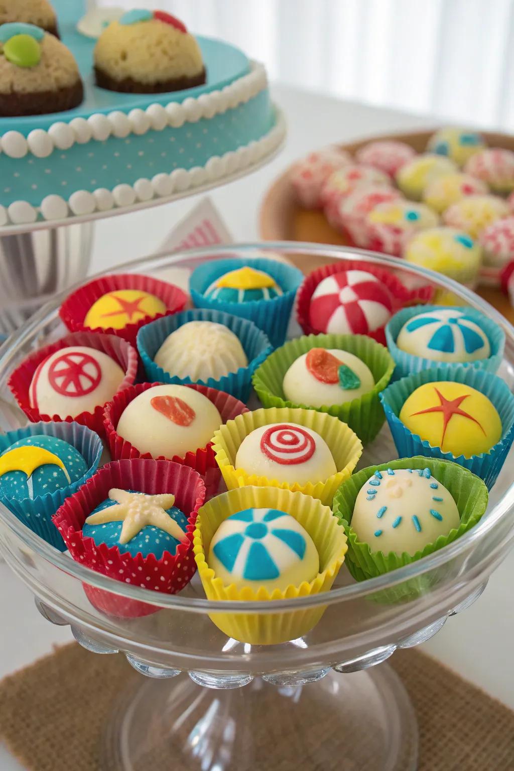 Coastal confections offer a sweet reminder of your coastal celebration.