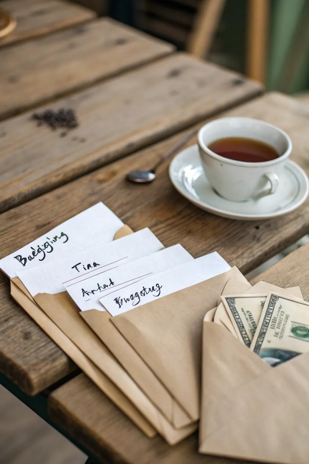 A time-honored technique for managing spending.