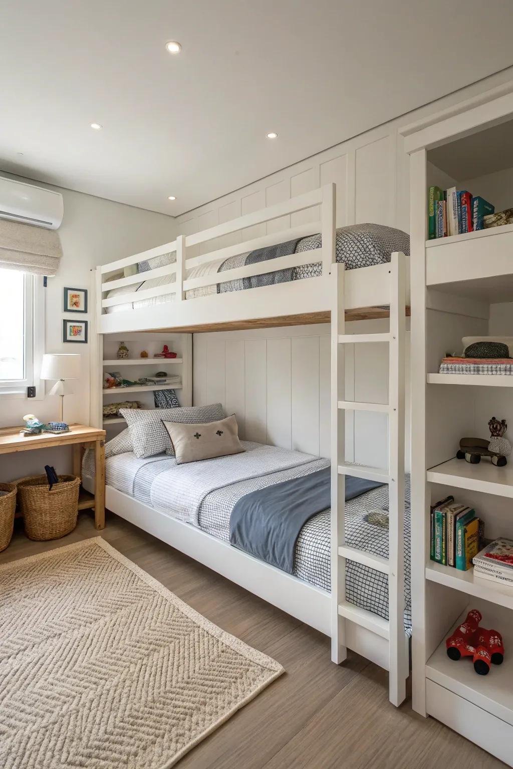 Contemporary minimalism proffers a pristine and pacifying expanse.