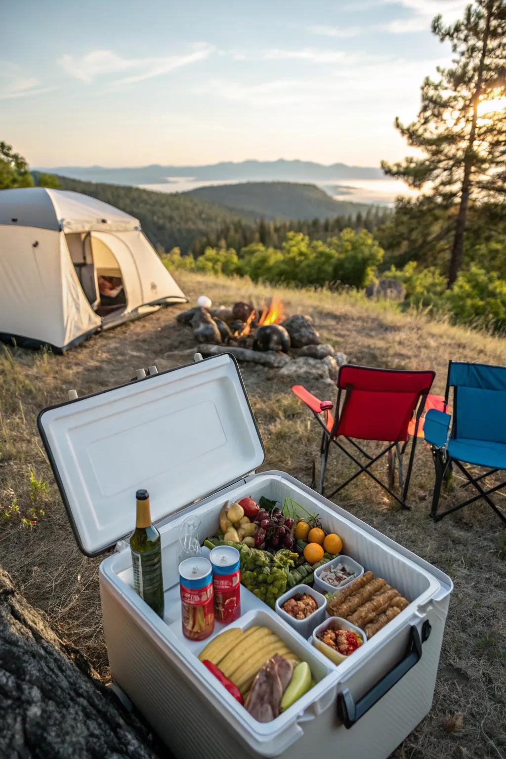 Keep your food fresh and drinks cool by using a dependable cooler.