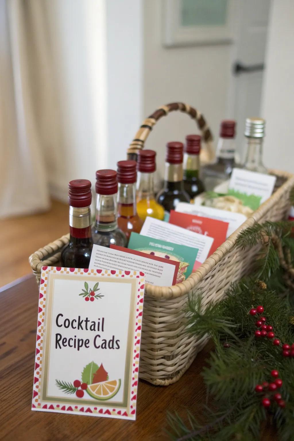 A DIY cocktail hamper that encourages fun and creativity.