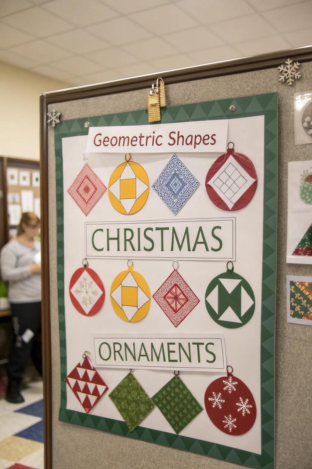 Ornaments transform into a lesson on forms.