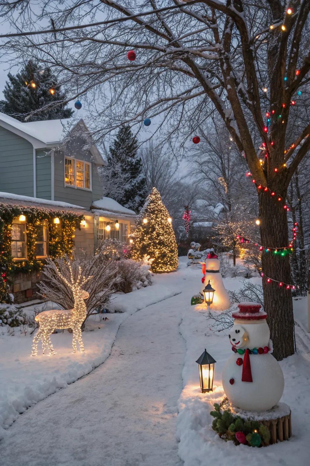 An innovative motif brings your holiday vision to life.