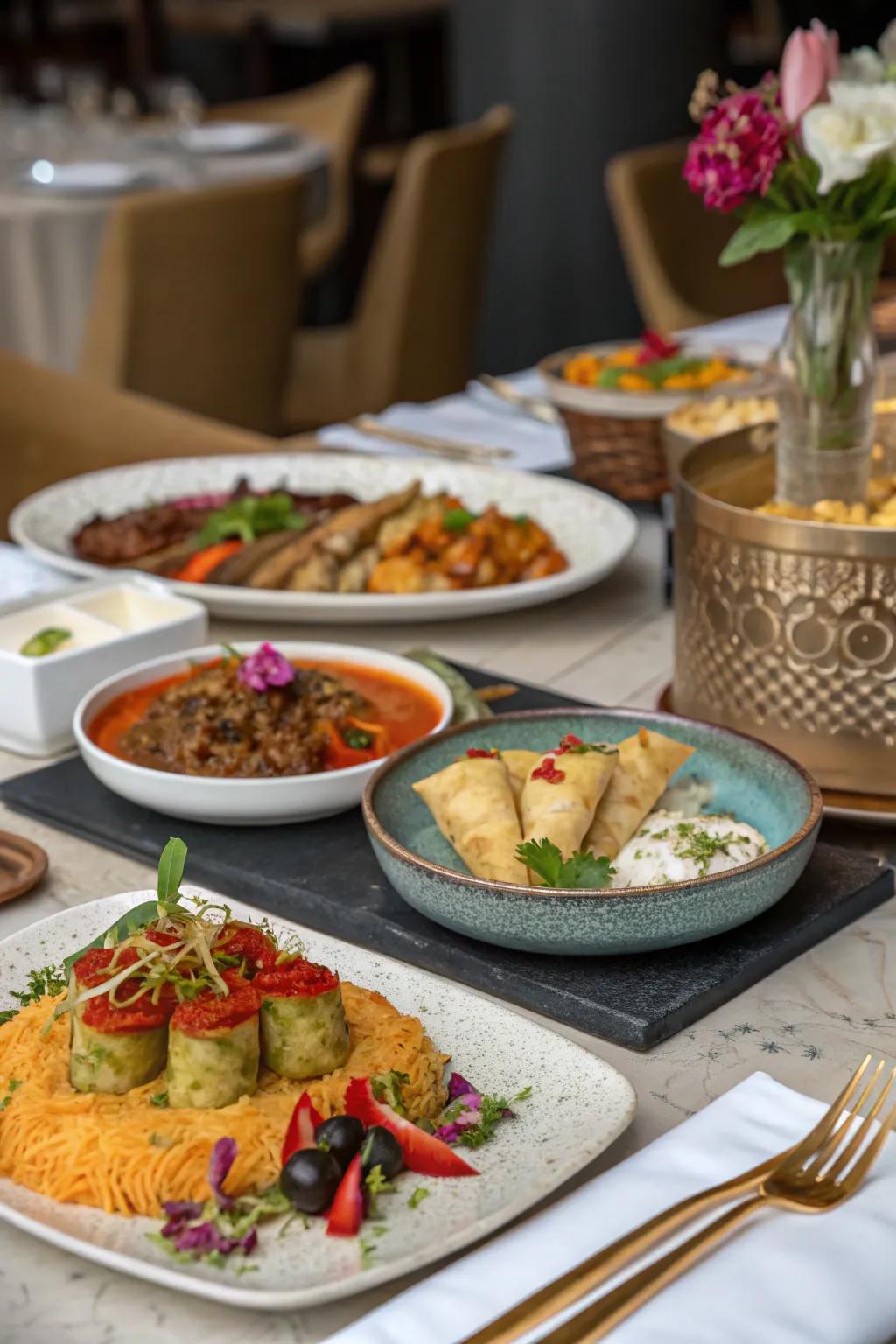 Cultural foods bridge historical and current flavors.