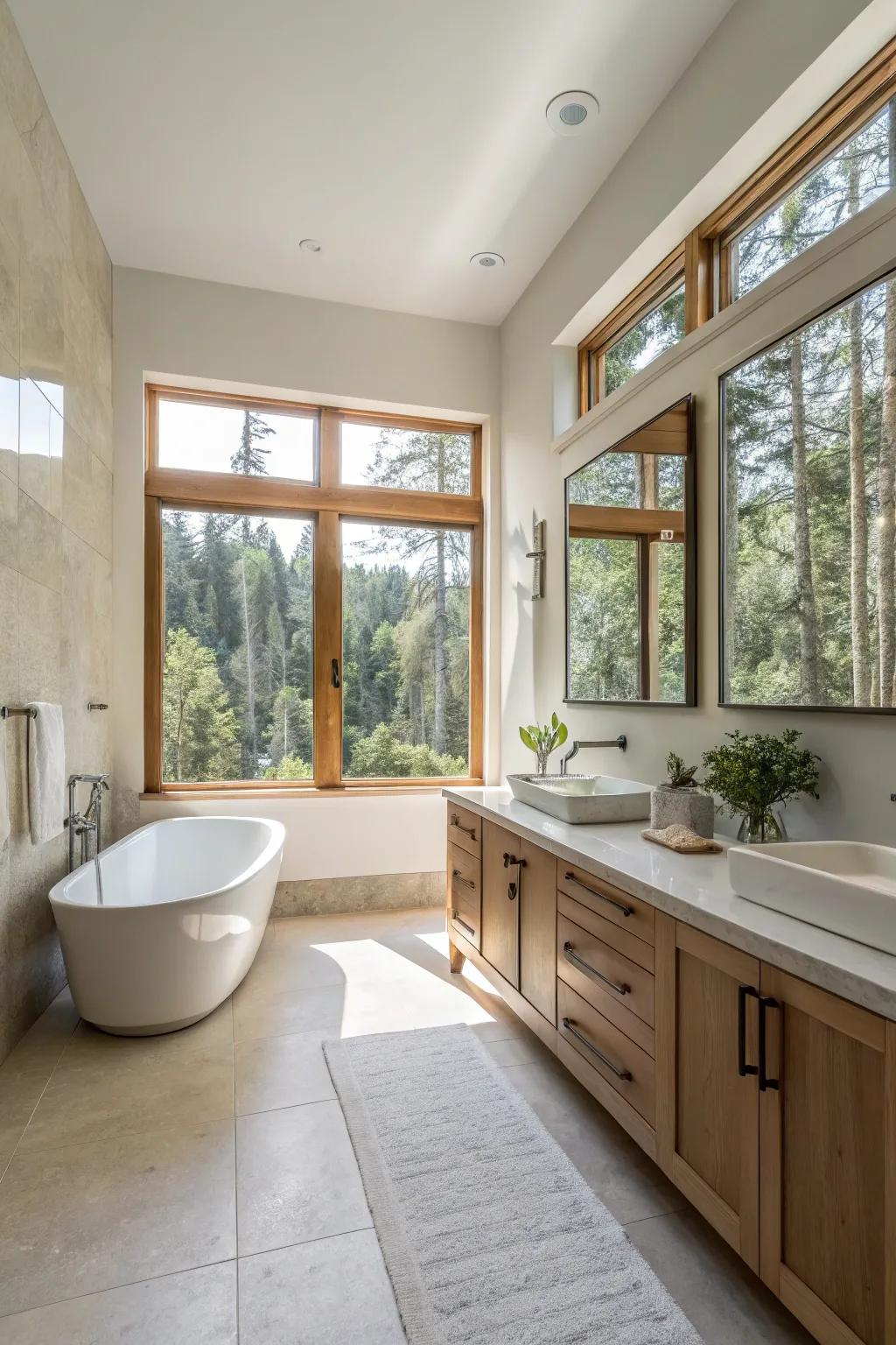 A generous arrangement elevates ease and leisure.