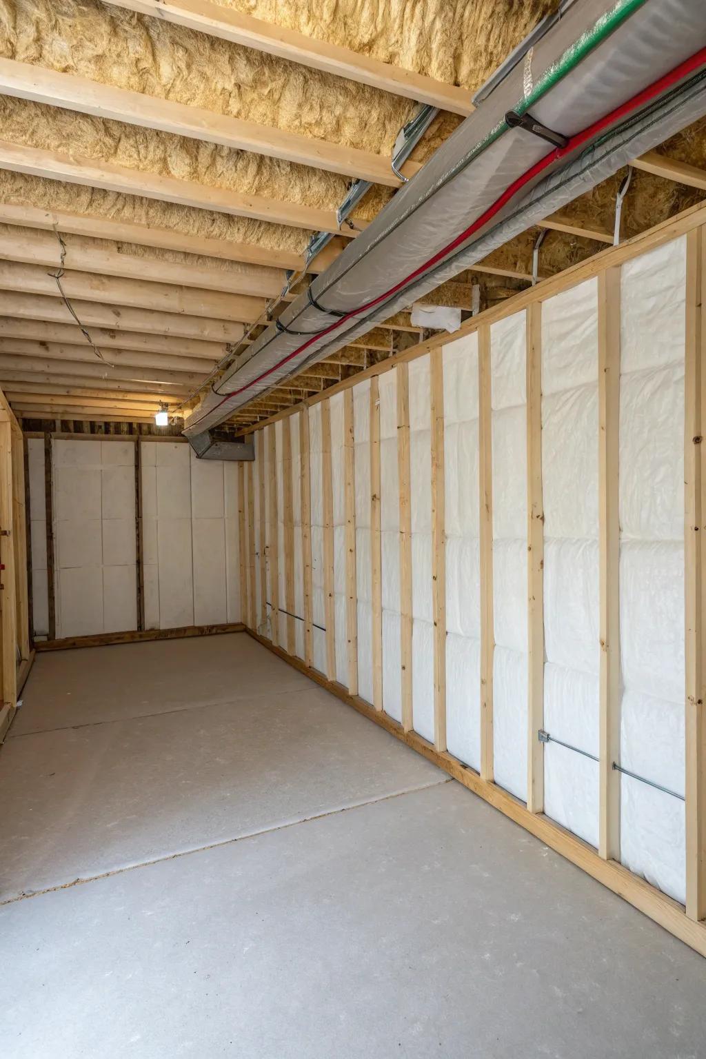 Insulation helps maintain stable temperatures for your stored items.