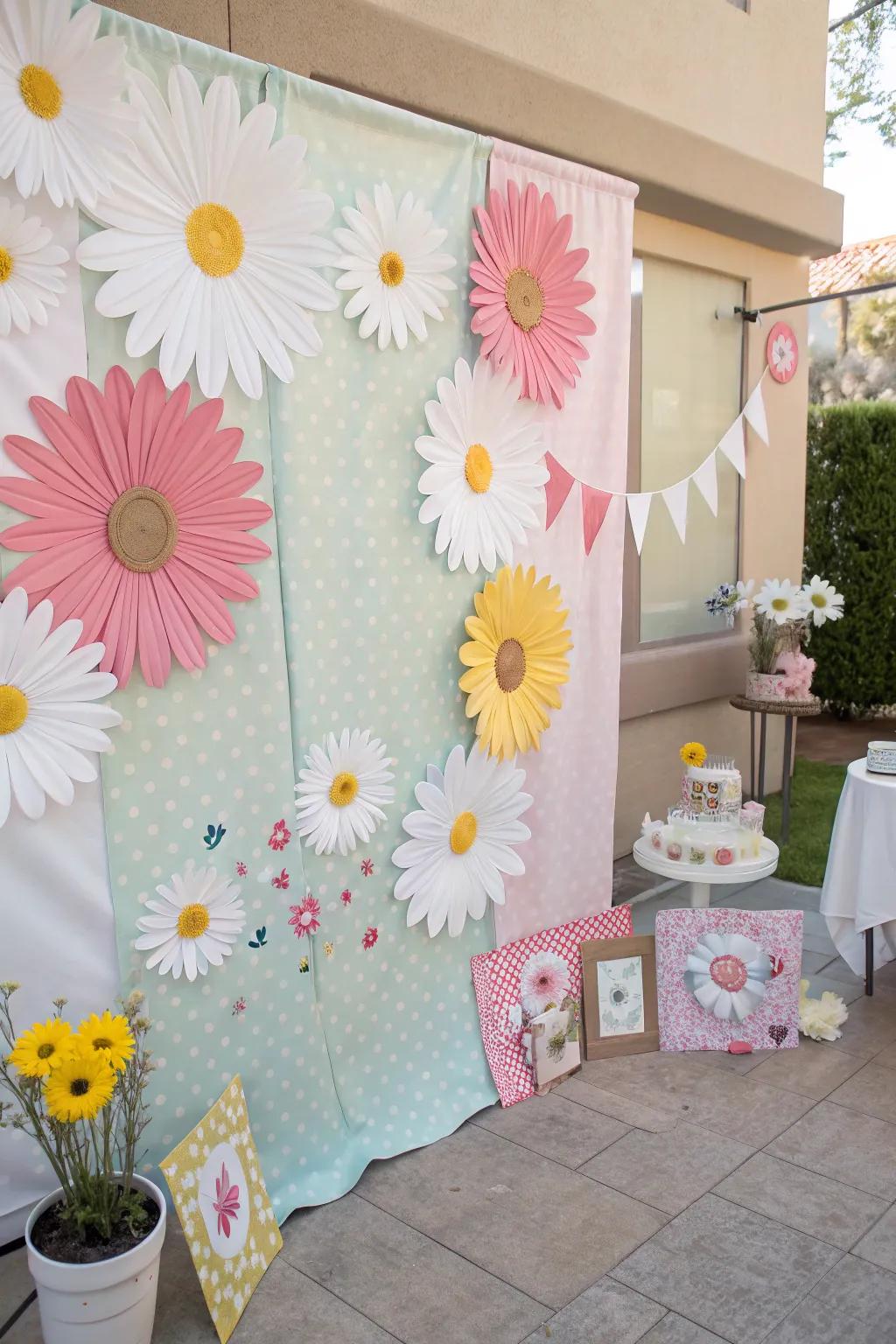 Immortalize the moment with a playful bloom scene.
