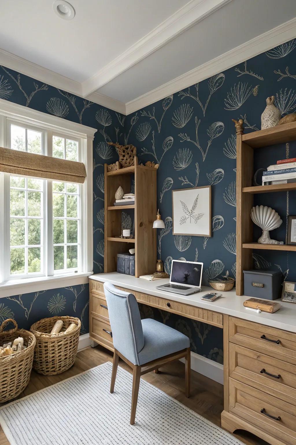 Deliver the peace of the ocean into your room.