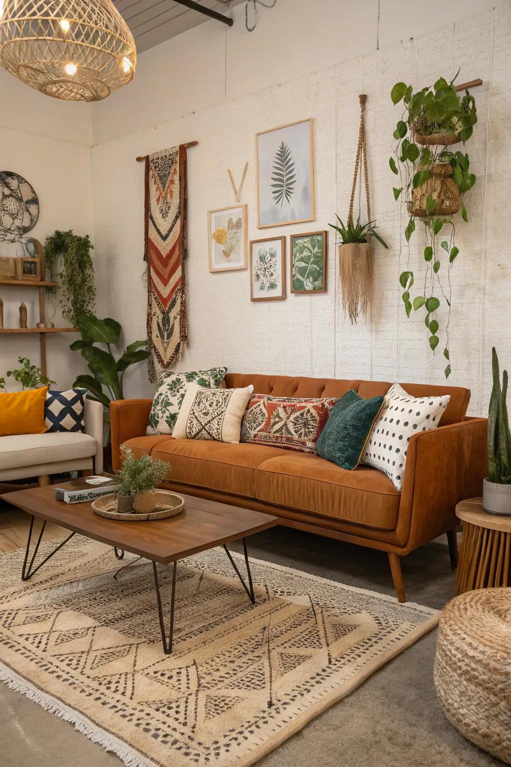 A mix of styles can create a rich and eclectic atmosphere.