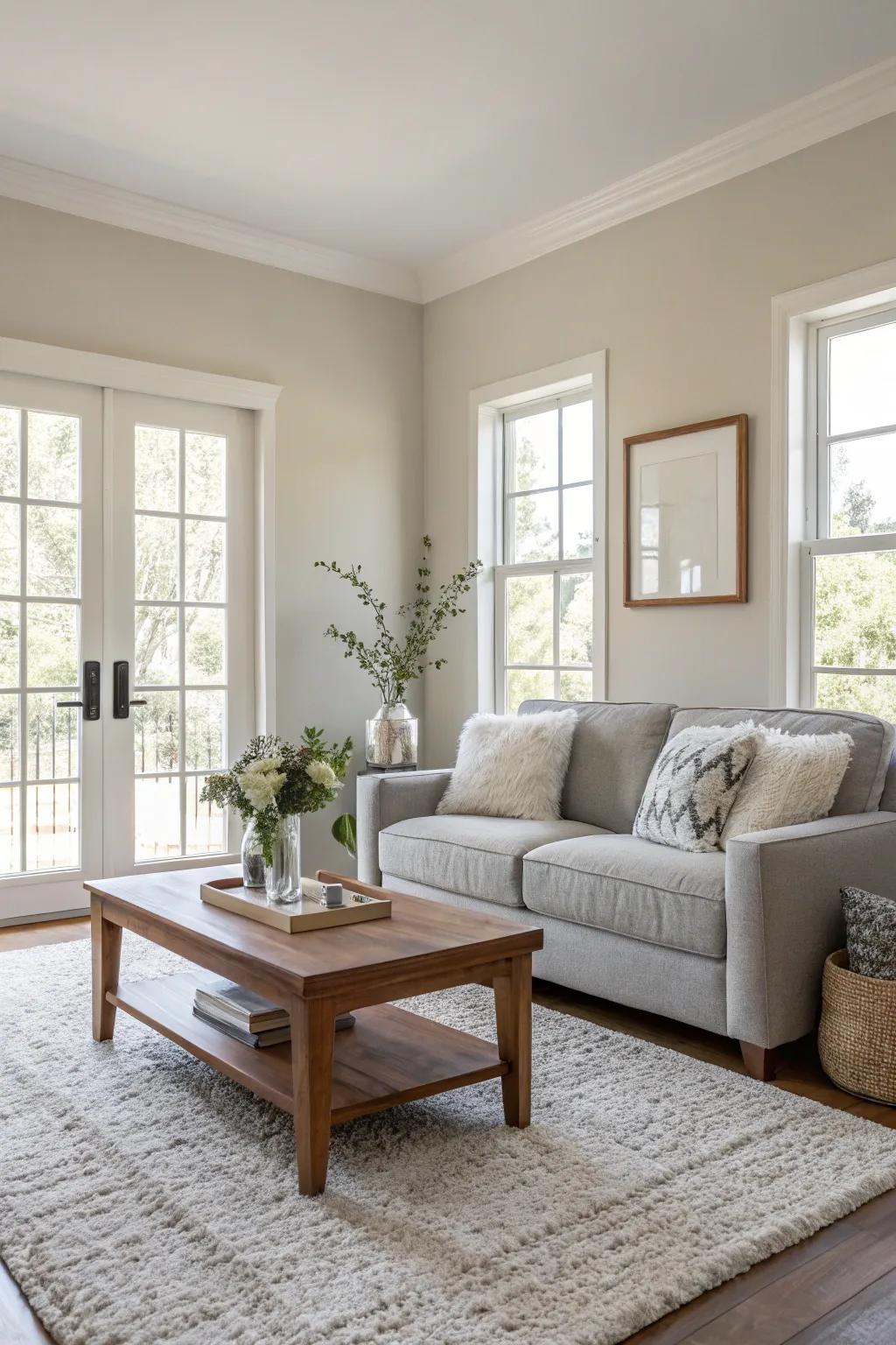 Impactful minimalism cultivates tranquility and panache.