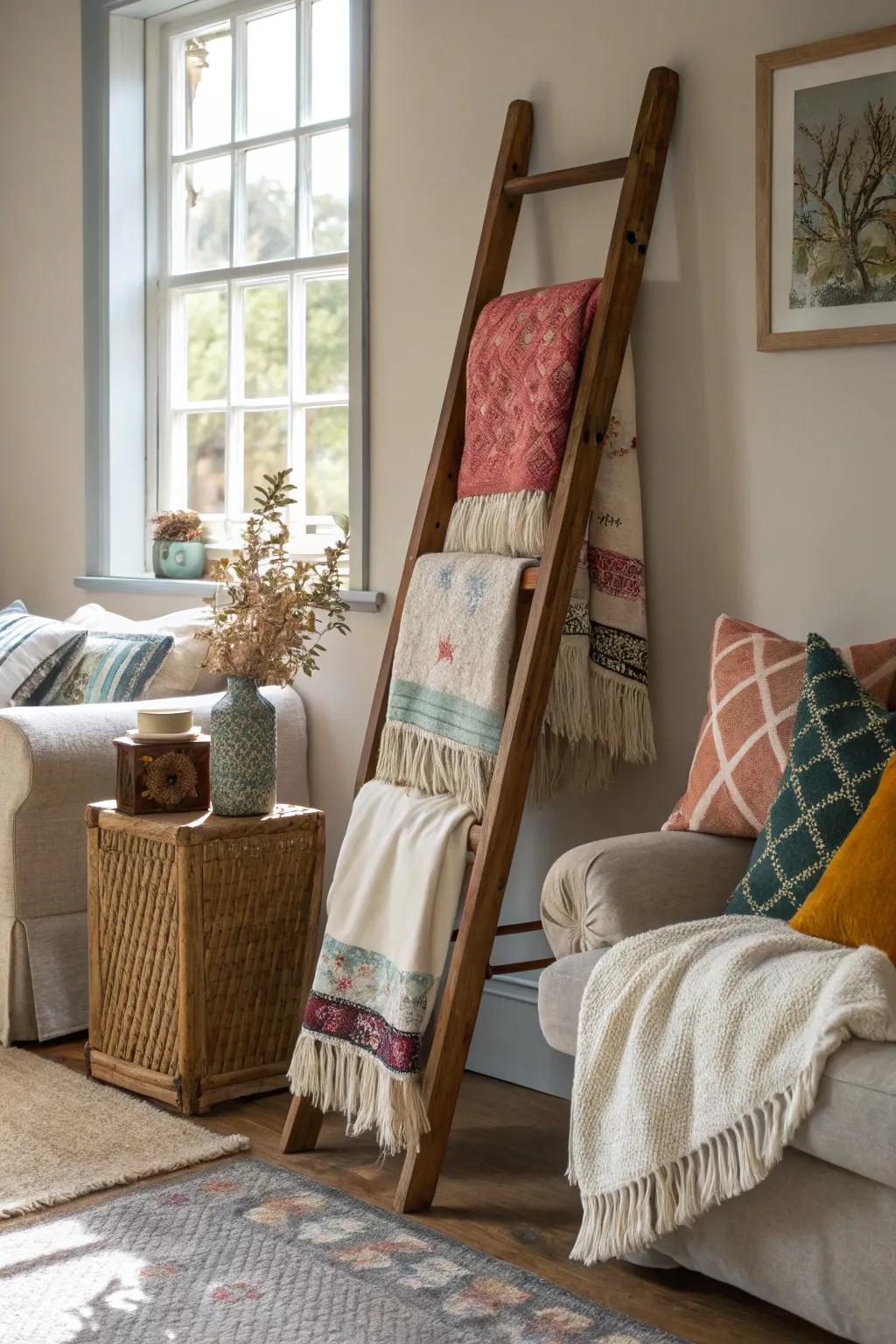 An ornamental frame injects elevation and texture.