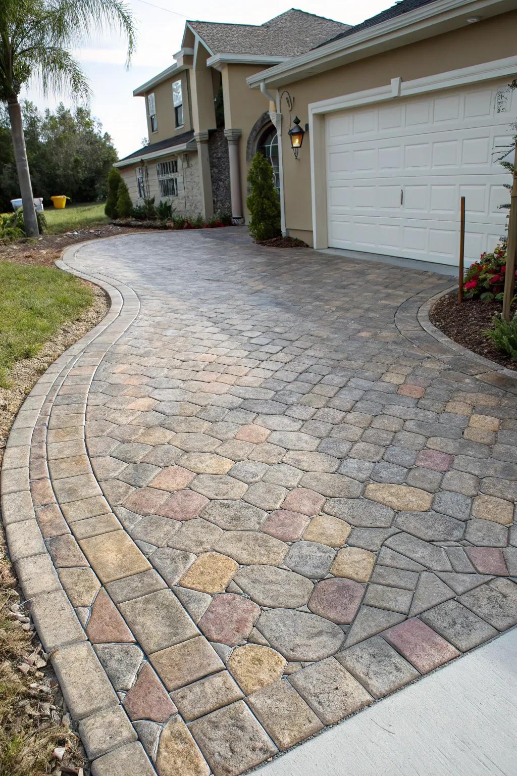 Stamped concrete offers limitless design possibilities.