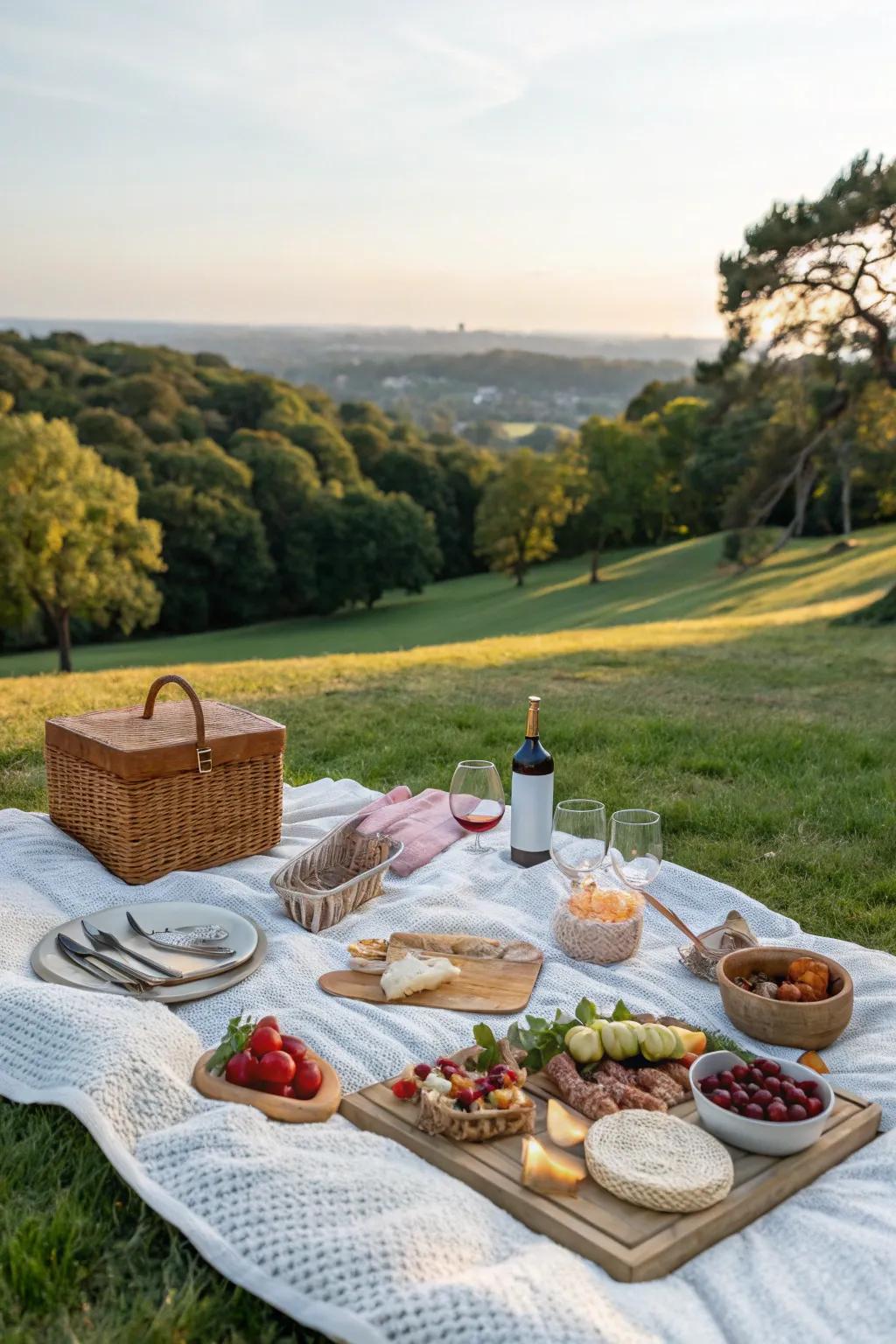 Relish the spring weather through an enchanting Easter open-air gathering.