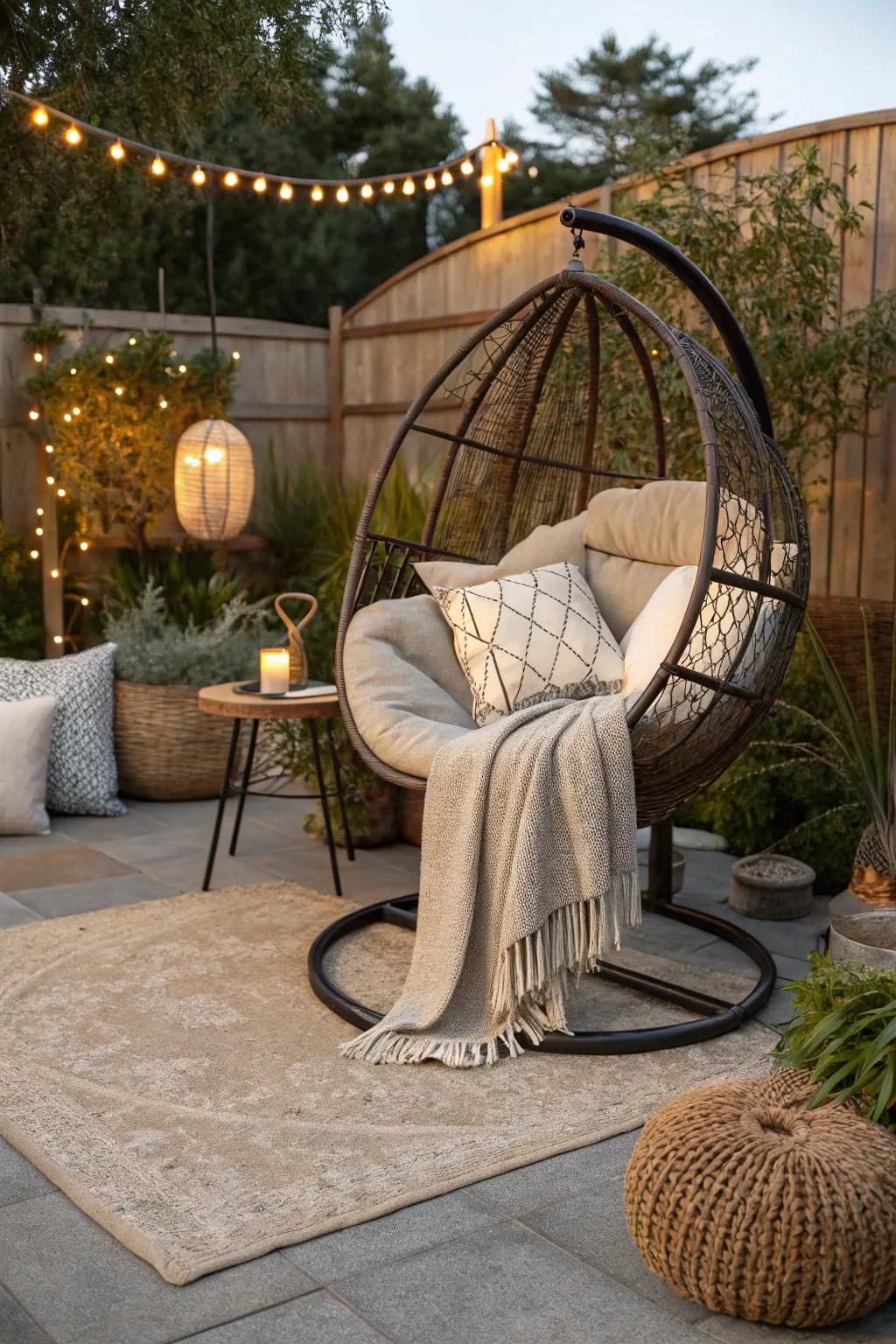 Enrich depth through a medley of textures.