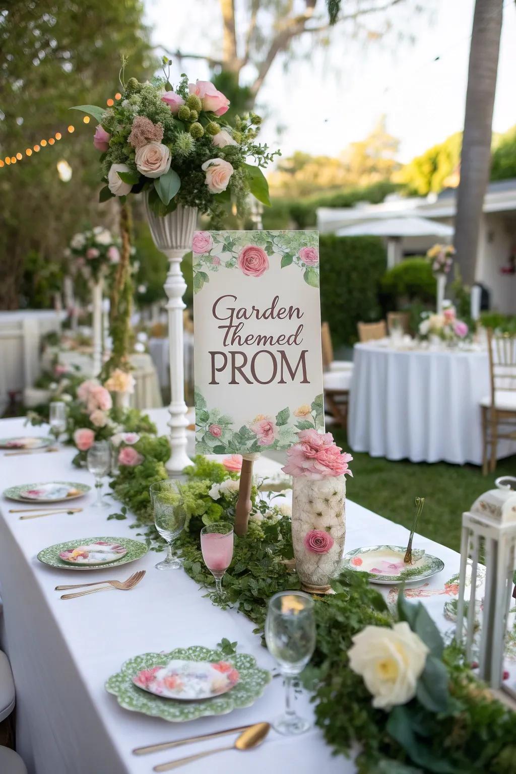 Detailed table designs enhance the dining adventure.
