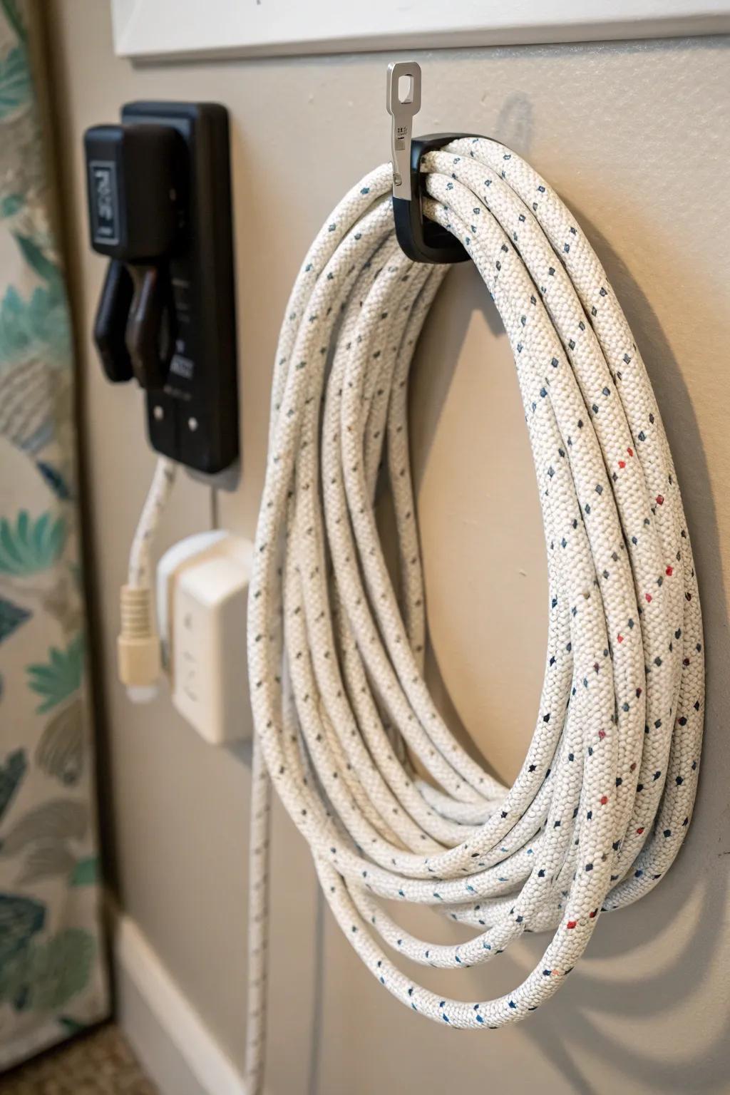 A braid wrap offers both functionality and aesthetic appeal.
