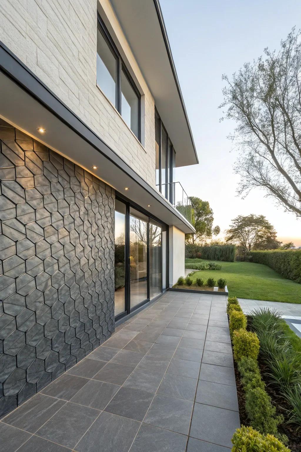 Structured coverings enrich walls with dimension and intrigue.