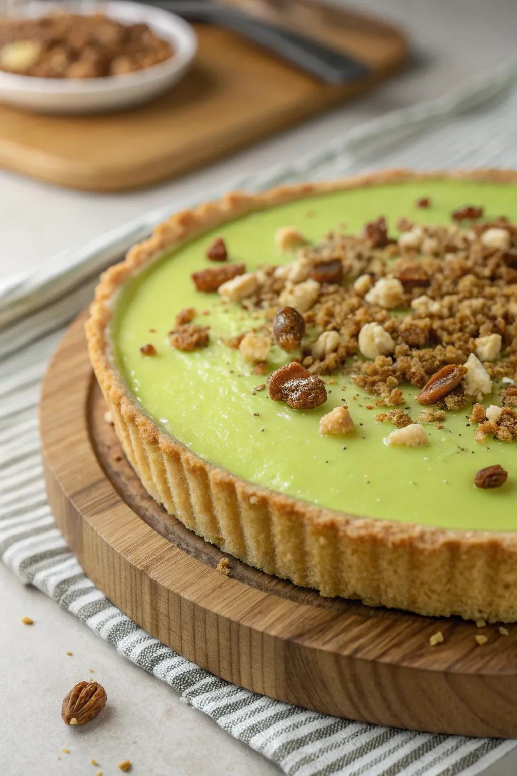 Textural elements create visual appeal and a fulfilling crunch.