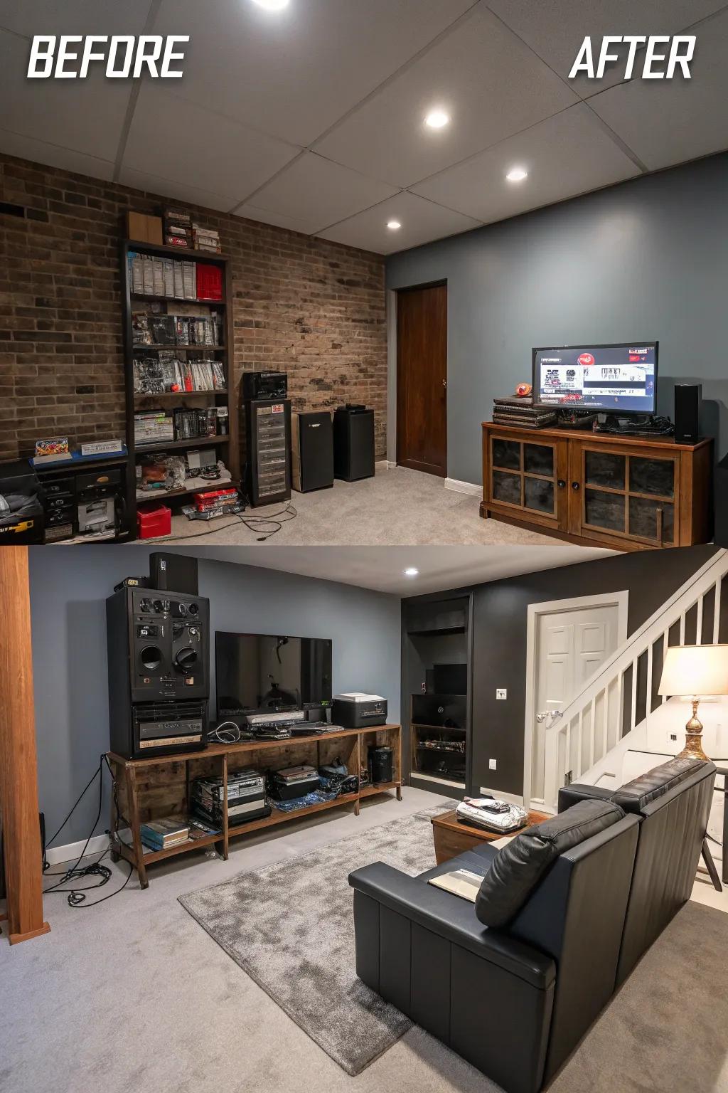 Before and after alterations emphasize the impact of thoughtful design.