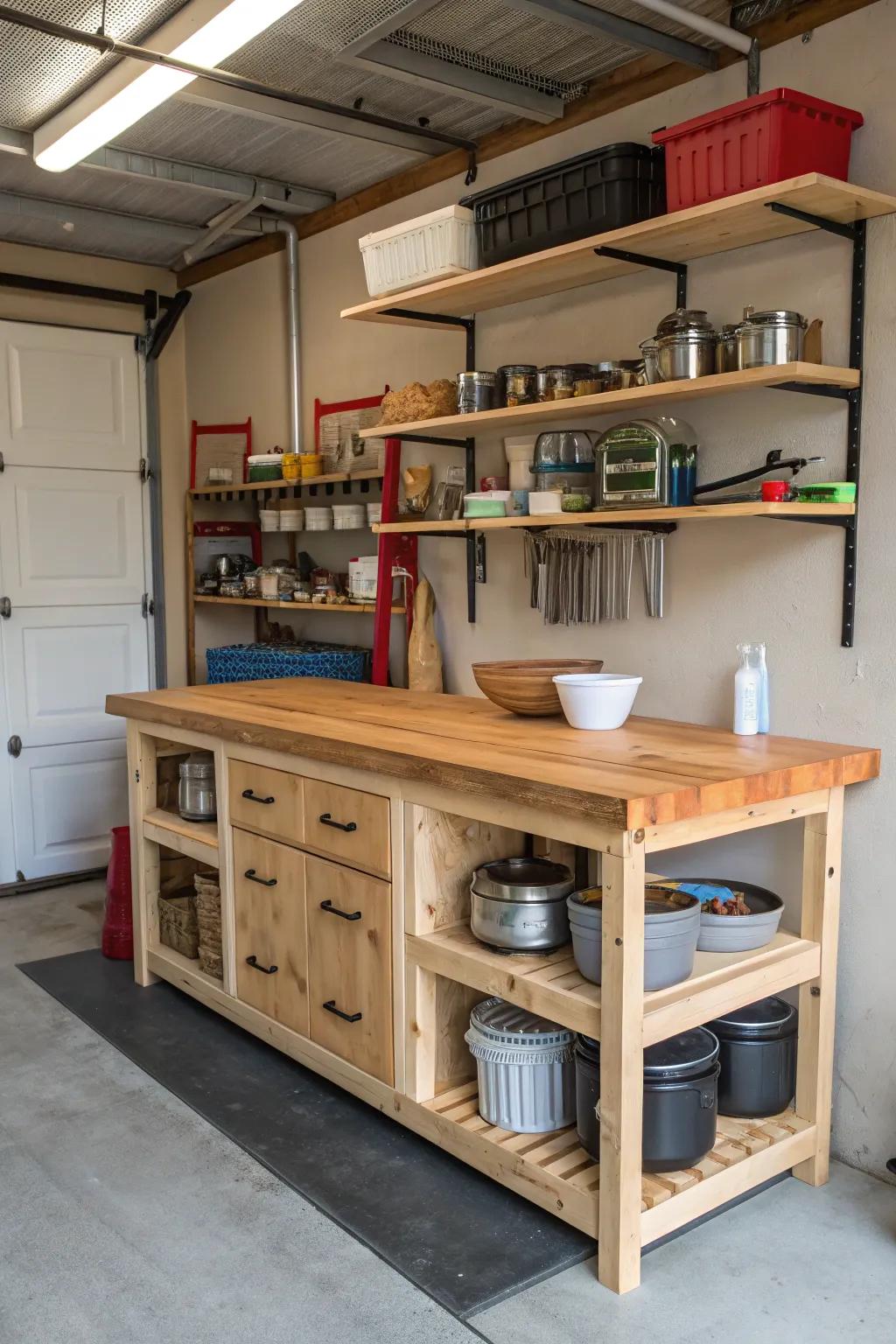 DIY touches add personality and style.