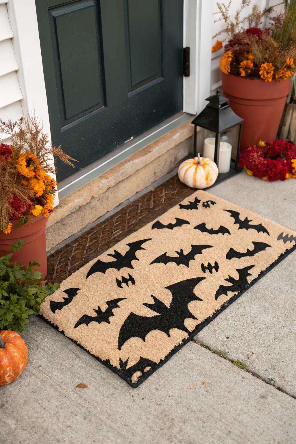 Bats swoop in for a dramatic Spooky Season entrance.