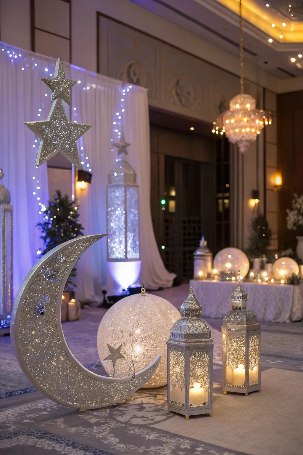 Bring the magic of a night garden to your Halloween decor.