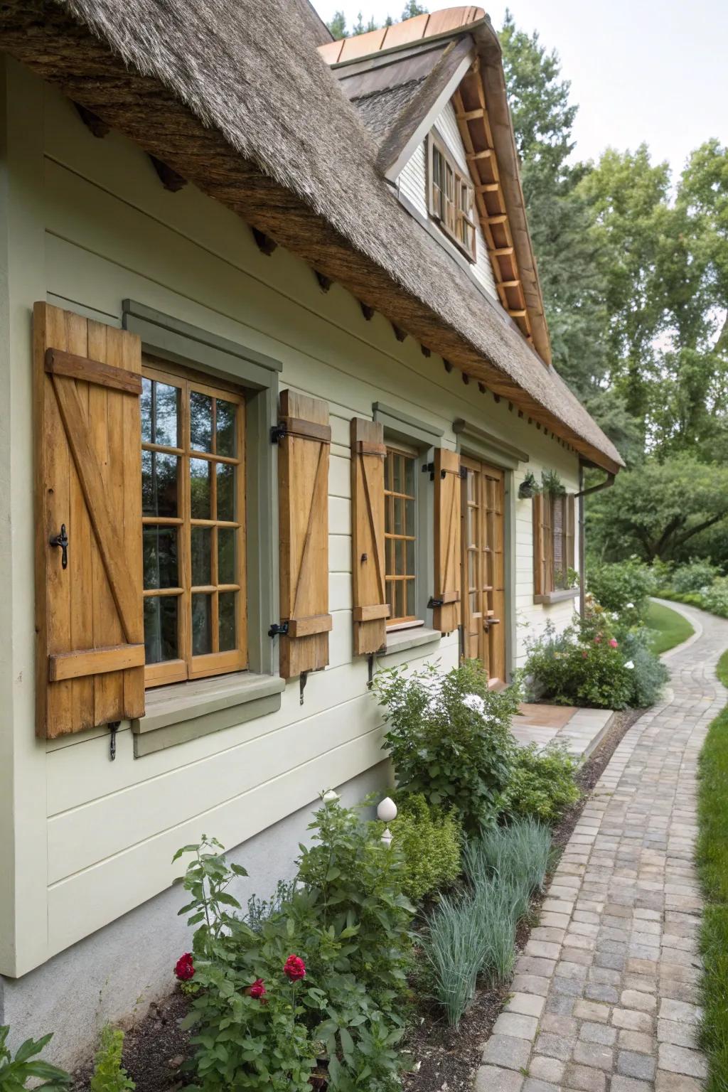 Quaint details add warmth and nostalgia.