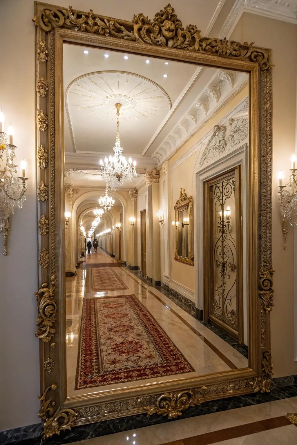 Mirrors can enhance light and space in any room