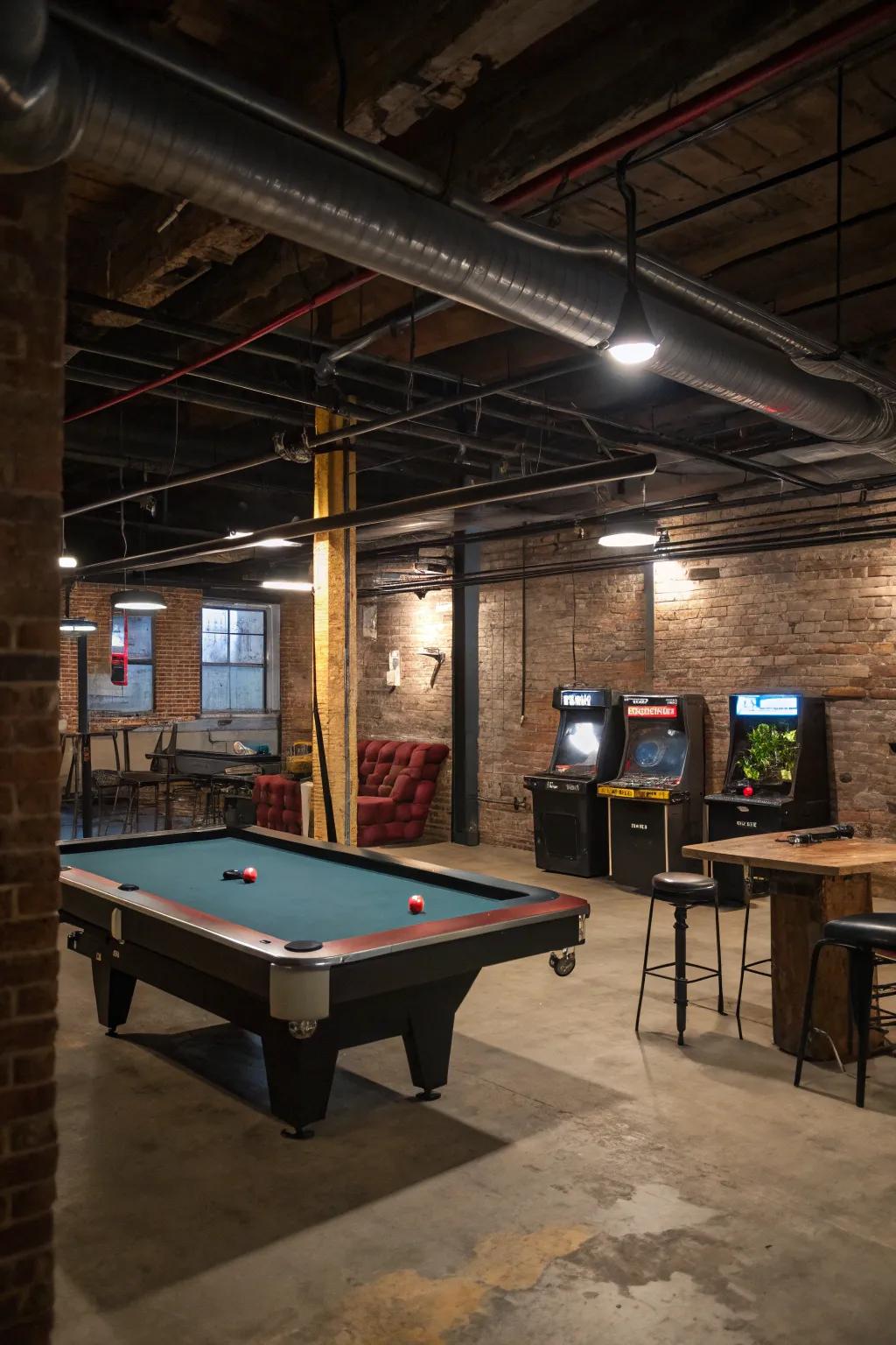 Leisure areas add a fun touch.