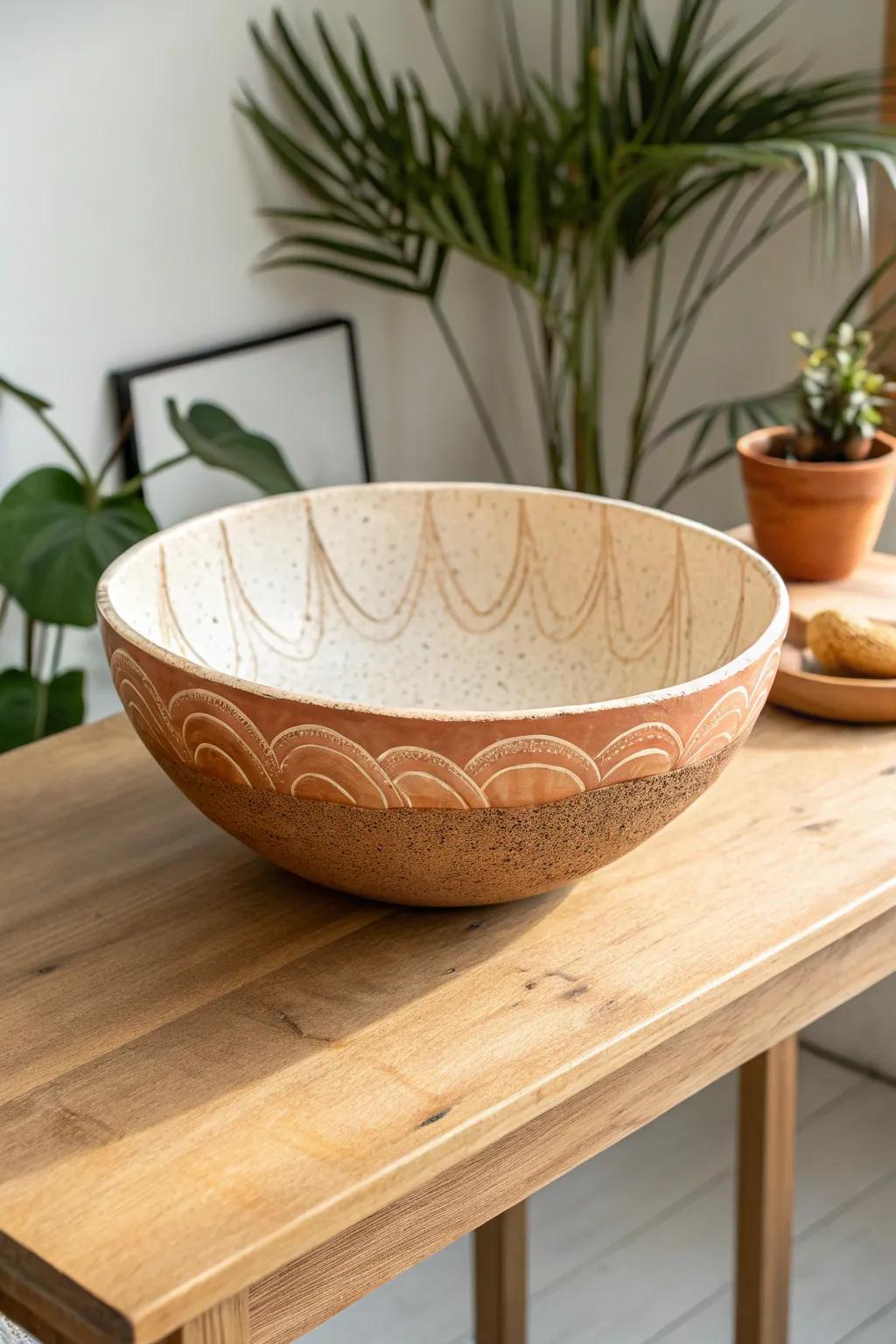 Handcrafted Beauty: Discover the joy of crafting ornamental clay dishes that add a hint of natural beauty to your home.