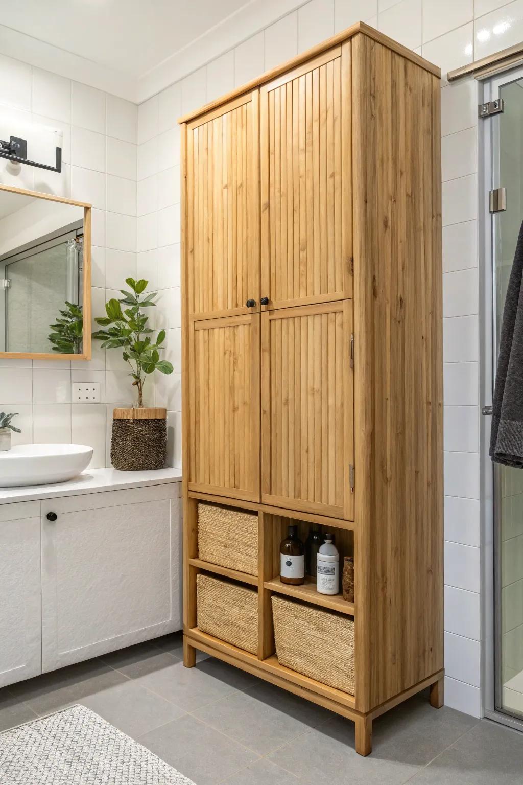 Sustainable materials offer an environmentally conscious design solution.