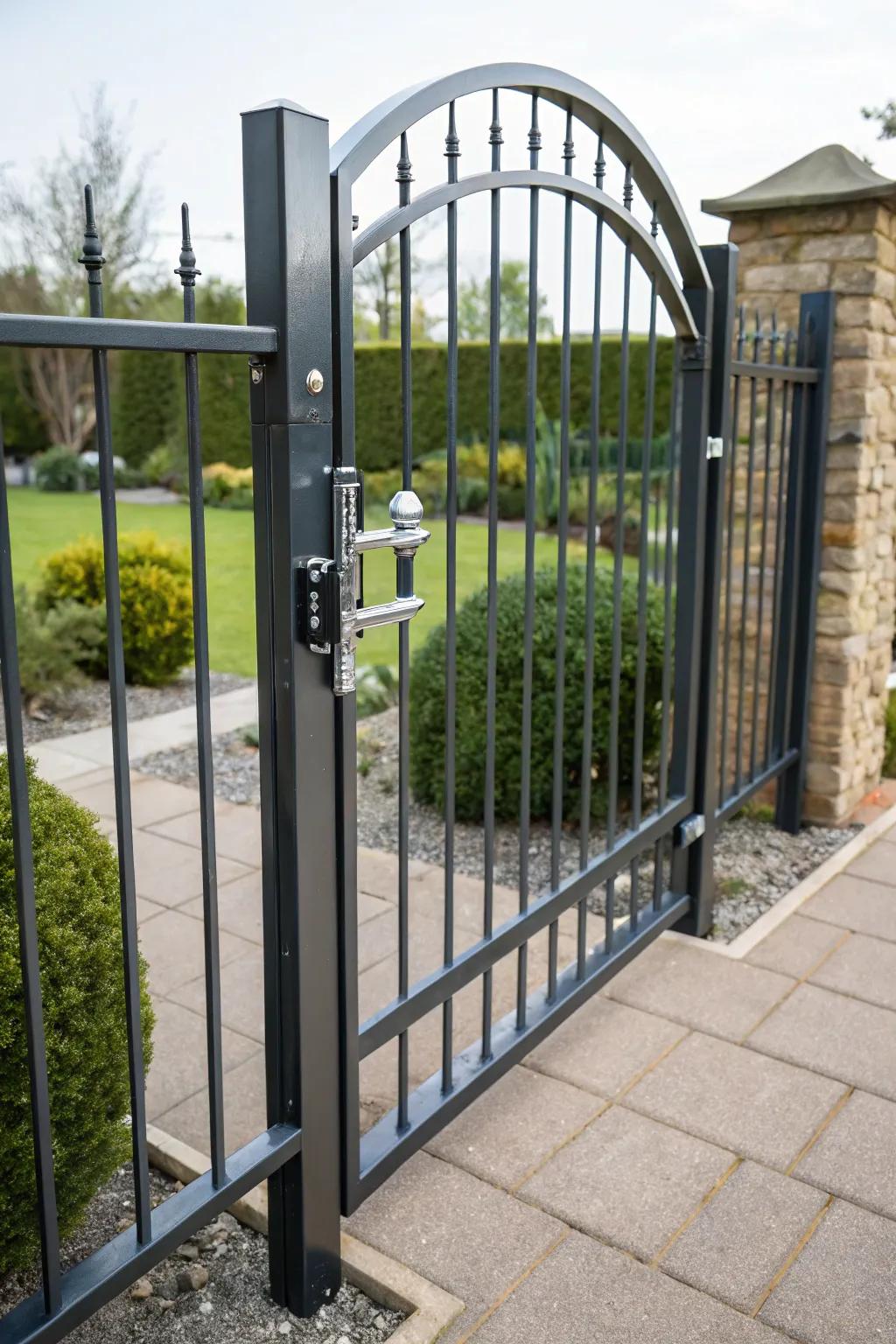 Secure gates grant safety without compromising on style.
