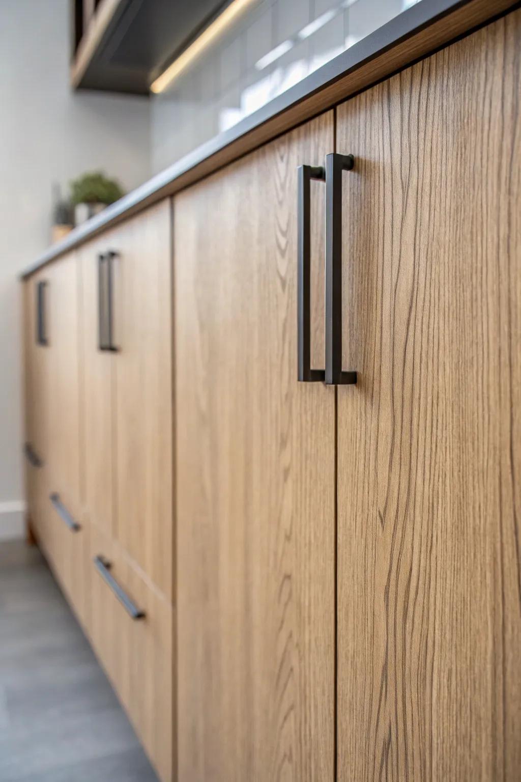 Simple fixtures that enhance timber's organic beauty.
