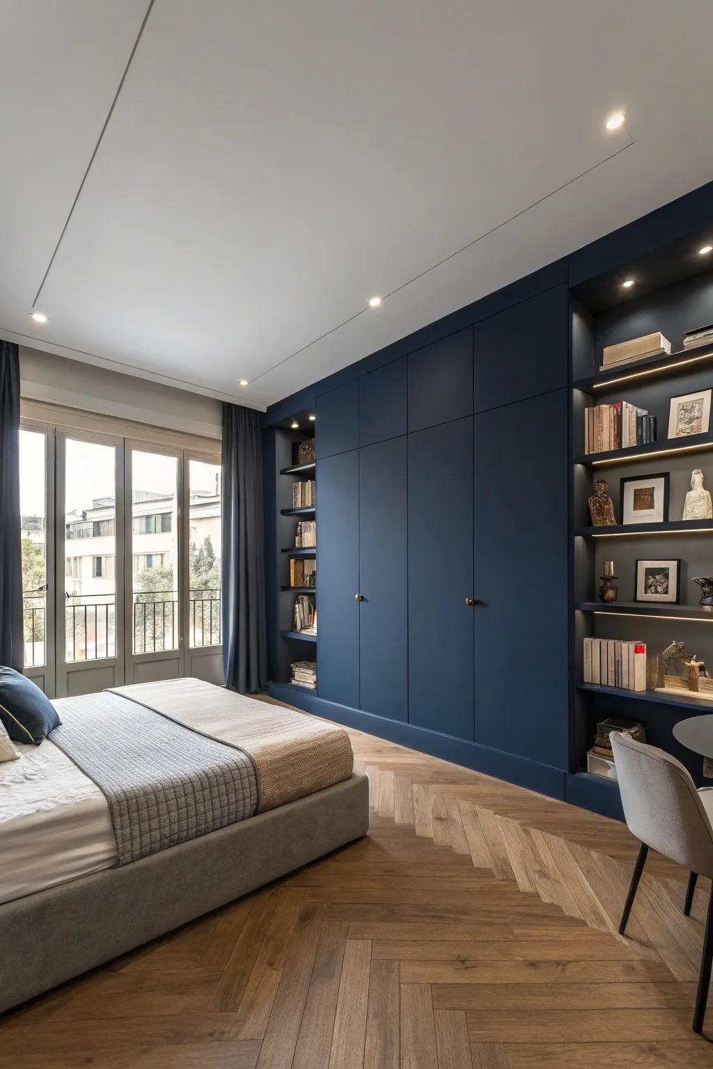 Audacious solid hues effectuate a striking and modern assertion.