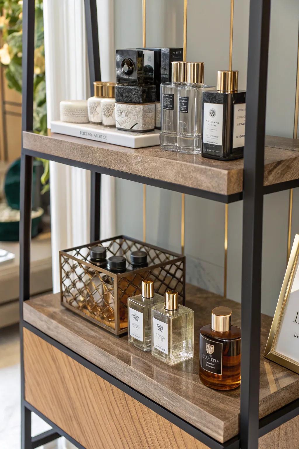 Layers of texture introduce grace and dimension to your presentation.