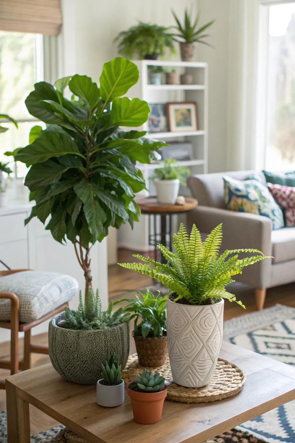 Craft a stunning multi-plant display.