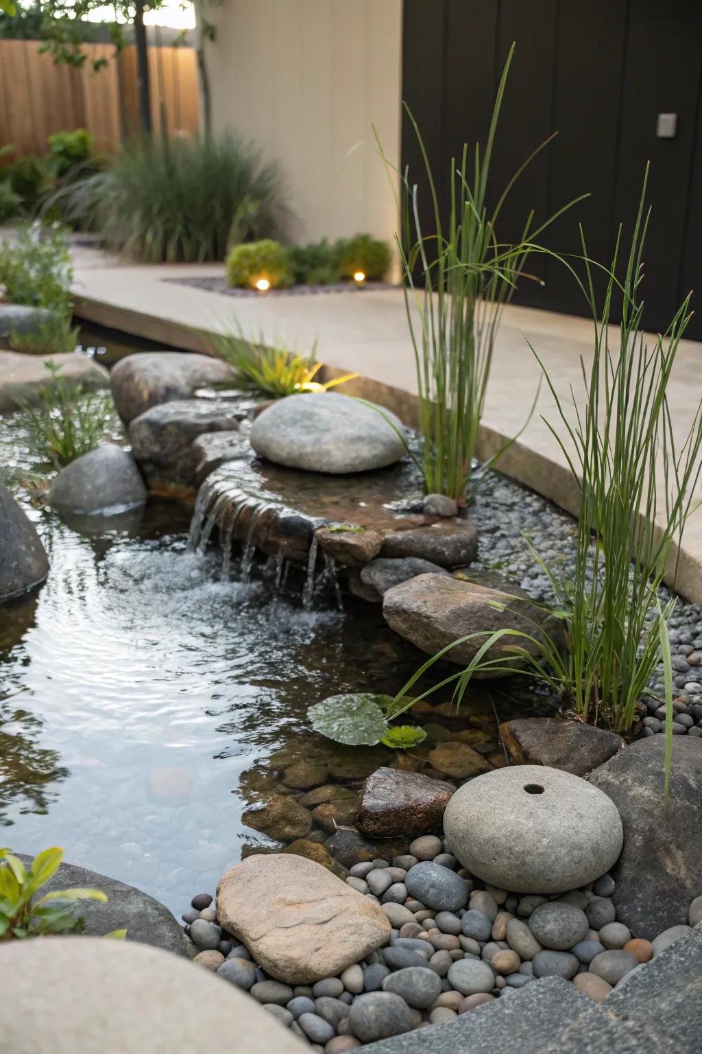 Zen-inspired designs instill tranquility and simplicity in your stream.