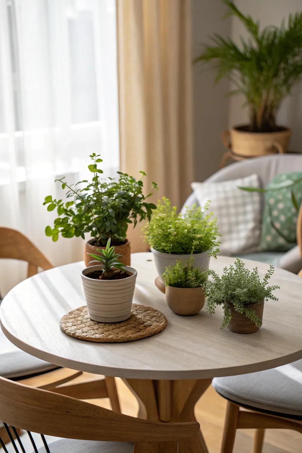 Pure elements introduce freshness and vitality.