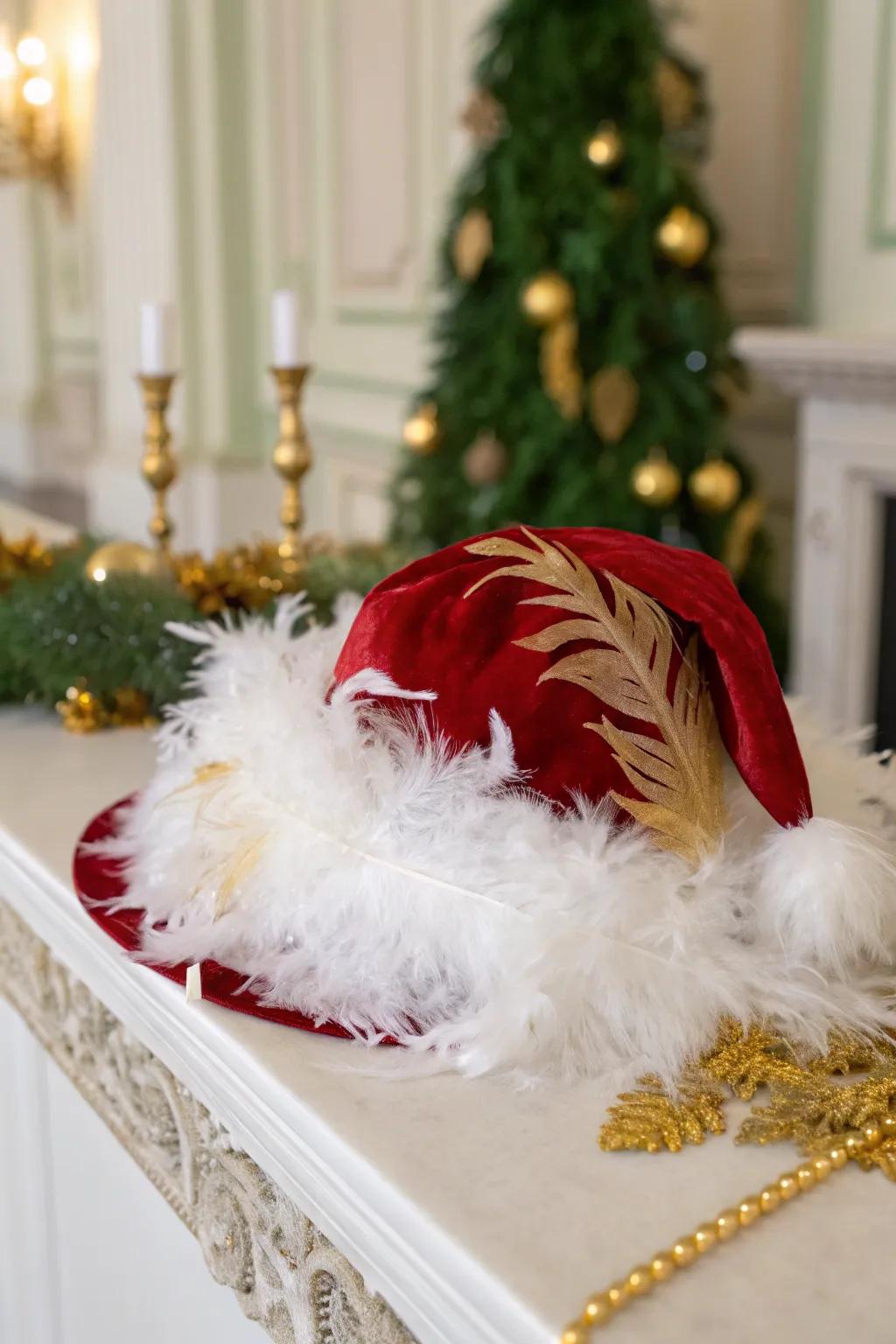 Inject a sophisticated nuance with graceful plumes.