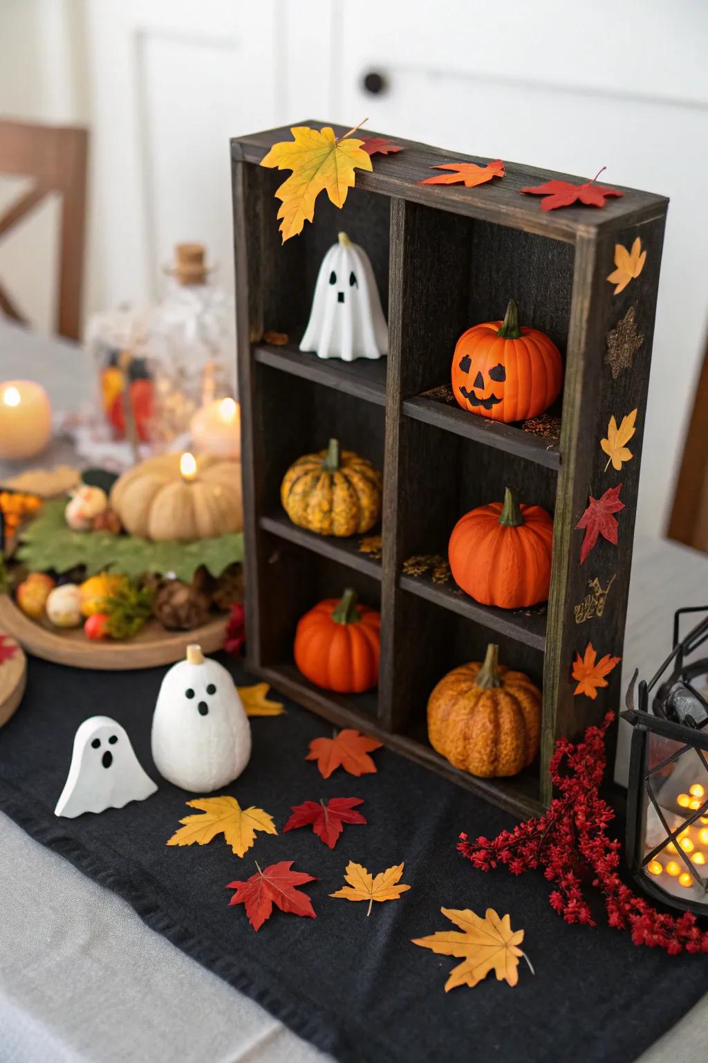 A event themed box holding the festive feeling.