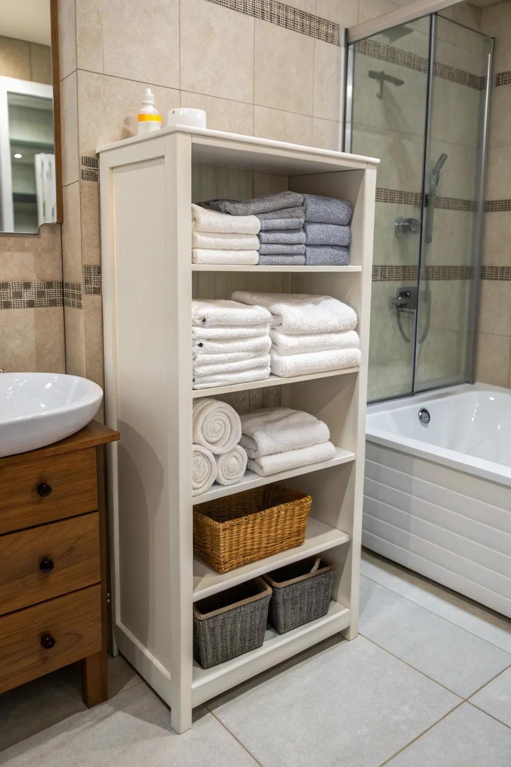 Small units offer plenty of storage in limited spaces.