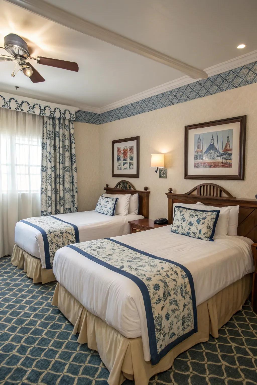 Themed room creating a cohesive aesthetic