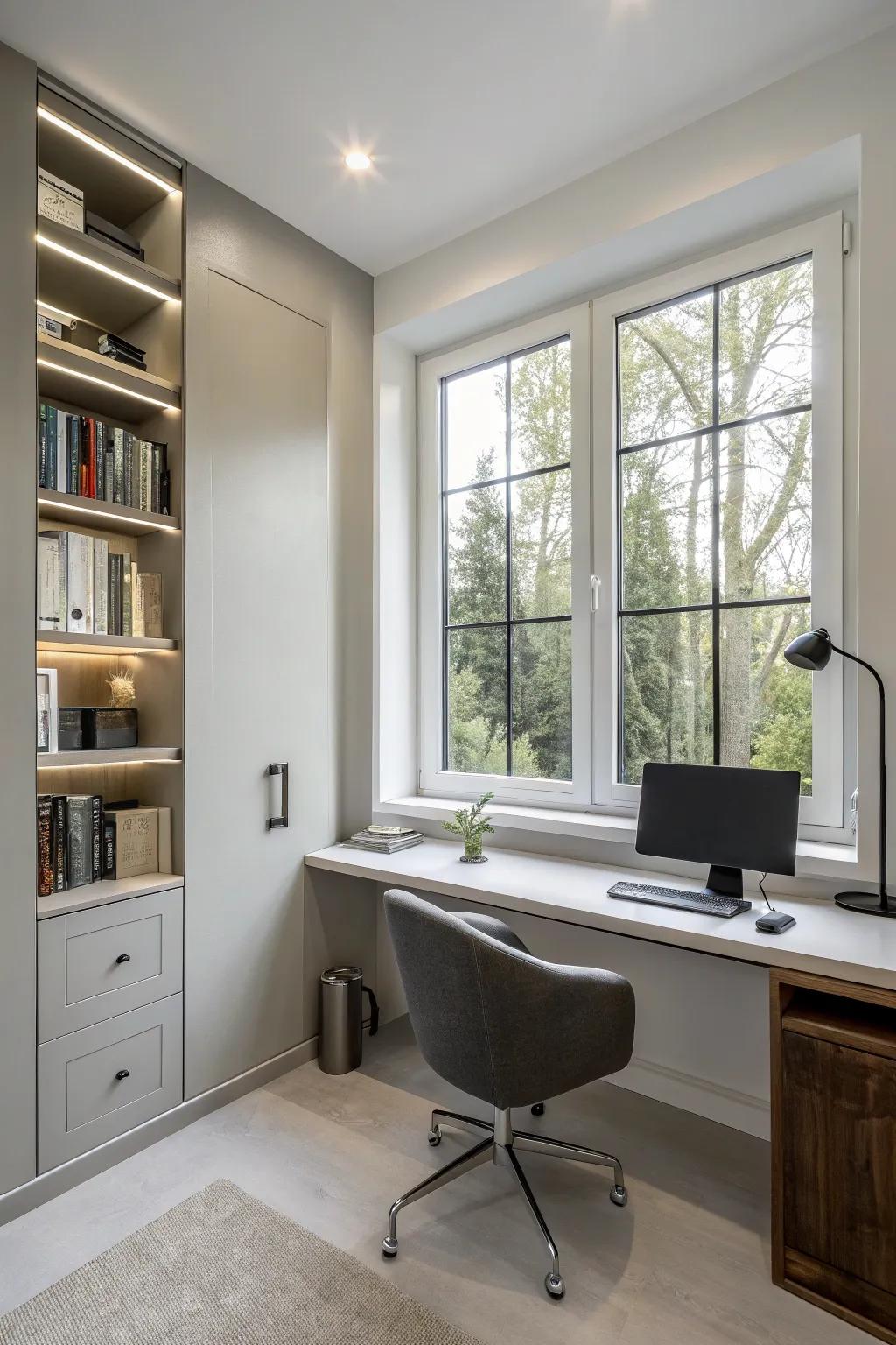 Contemporary frames encourage concentration and output.