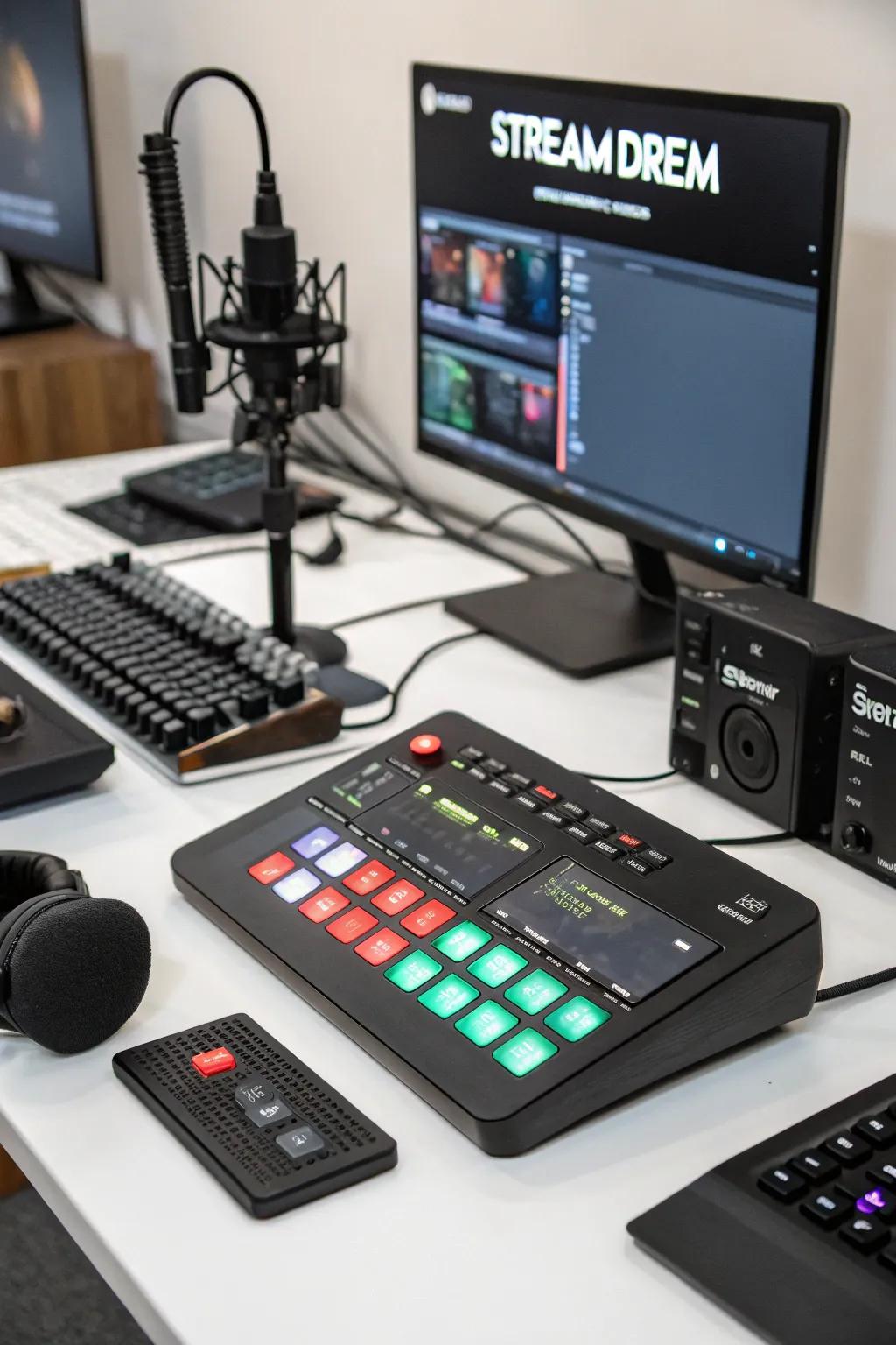 Gain streamlined oversight of stream events via a dedicated console interface.
