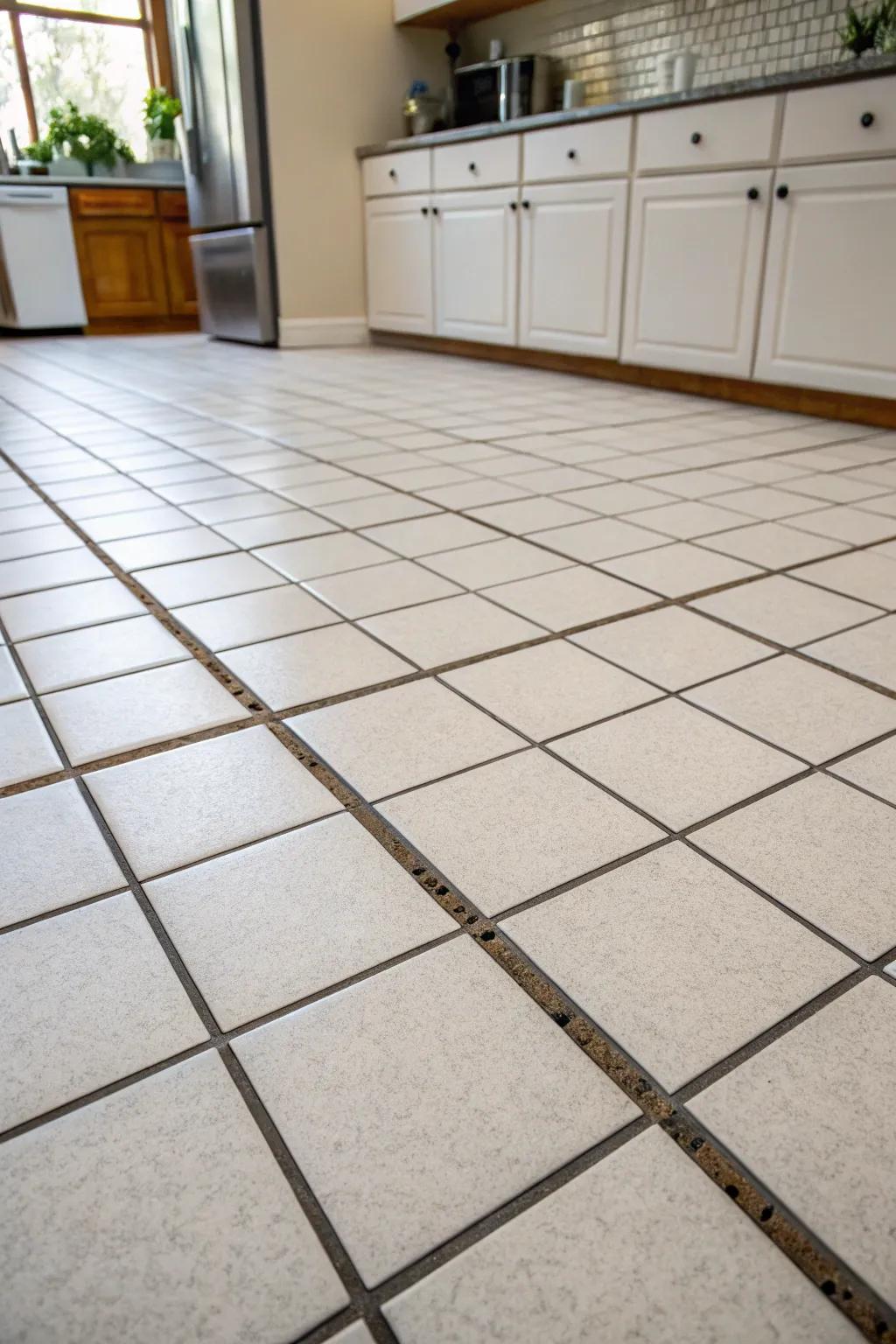 A modern block grid layout delivers a clean, minimalist look.