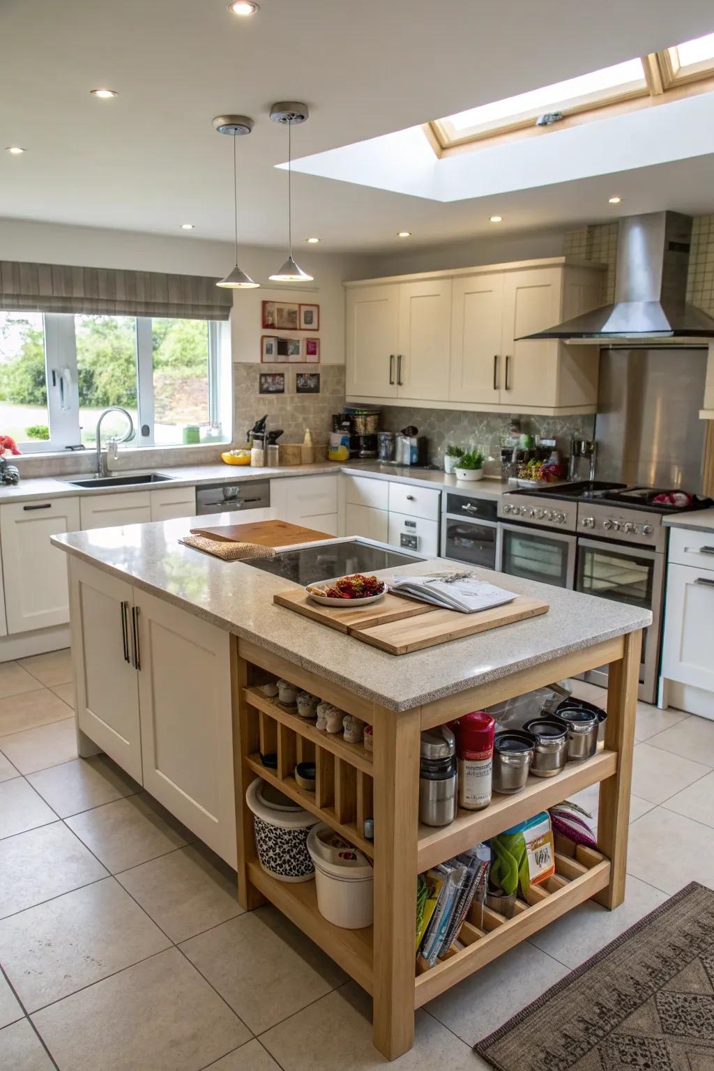 Functional kitchen layouts enhance both efficiency and style.