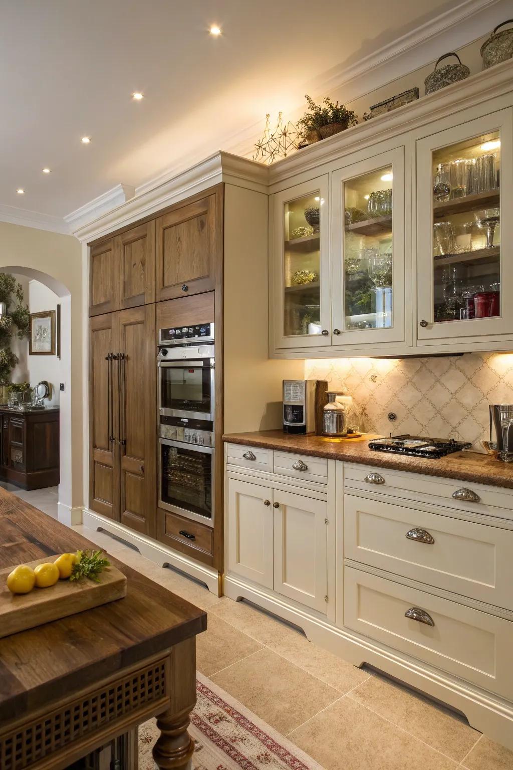 Fitted appliances offer a smooth and modern aesthetic.