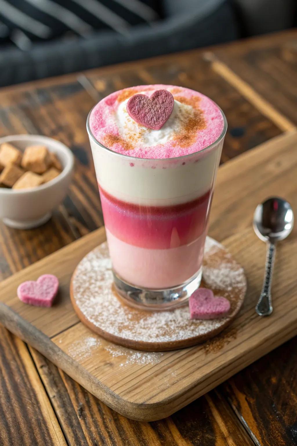 Love Draught Latte: an enchanting elixir