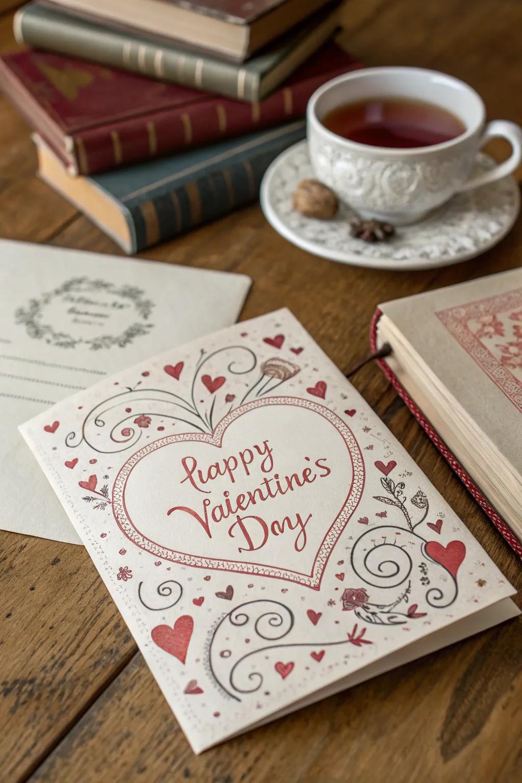 A handmade note that speaks from the heart