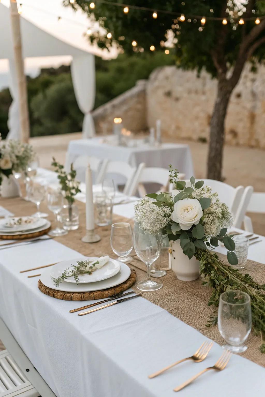 Minimalist refinement showcasing crisp lines and neutral hues